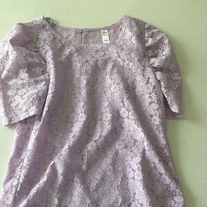 lilac justice dress shirt